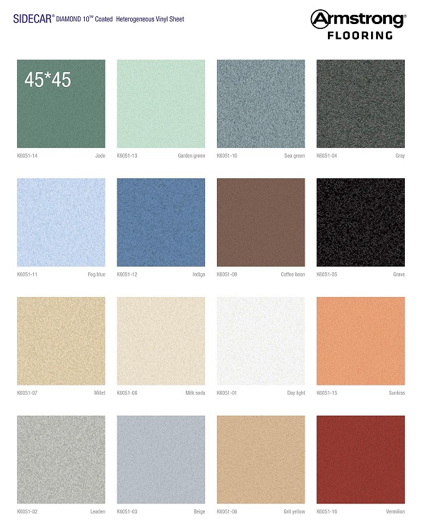 Sàn nhựa đồng chất Armstrong (2)