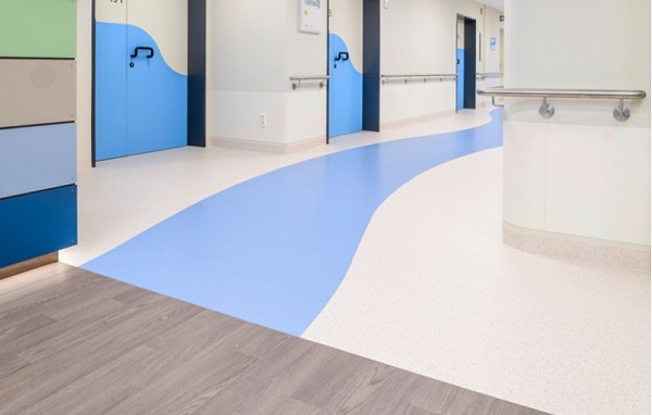 Sàn nhựa đồng chất bệnh viện