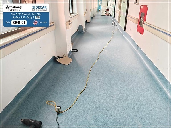 sàn vinyl chống khuẩn